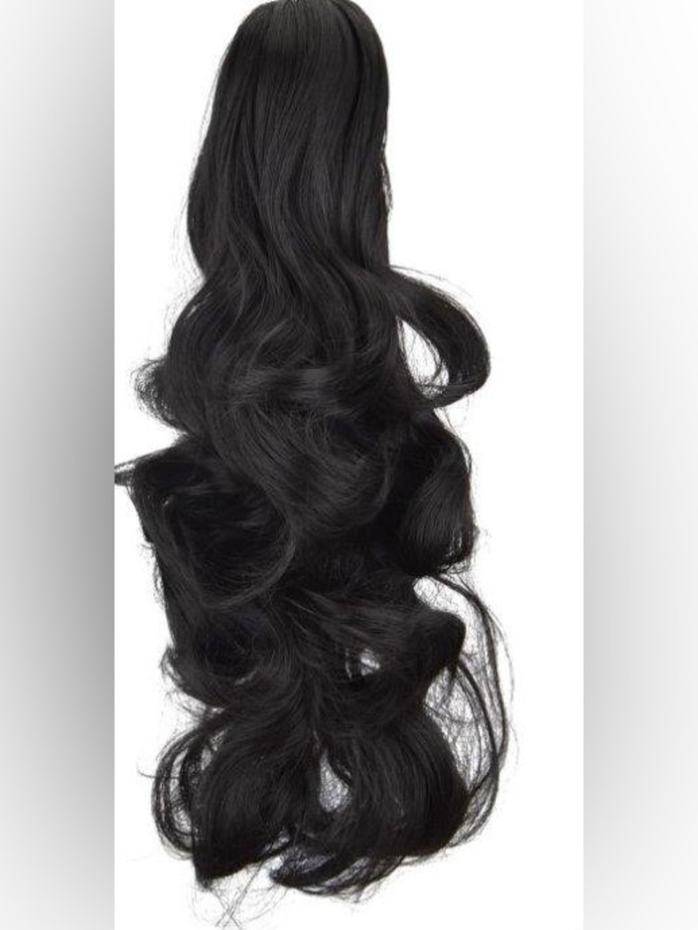 Brand New Black Claw Clip Ponytail Extension – Instant Volume & Length
